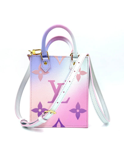 LOUIS VUITTON Petit Sac Plat „Spring in the City“ - Clutch & Macarons - Chip - Clutch & Macarons - 