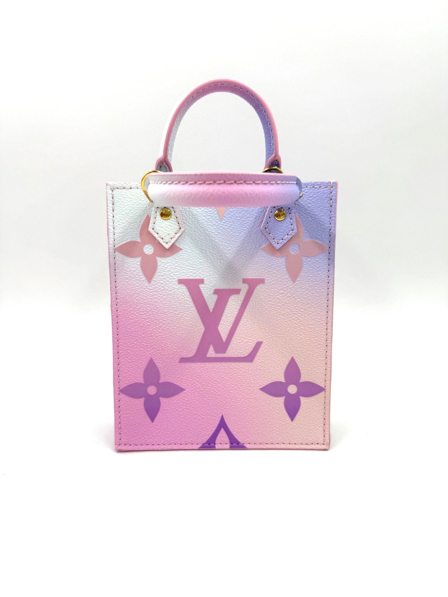 LOUIS VUITTON Petit Sac Plat „Spring in the City“ - Clutch & Macarons - Chip - Clutch & Macarons - 