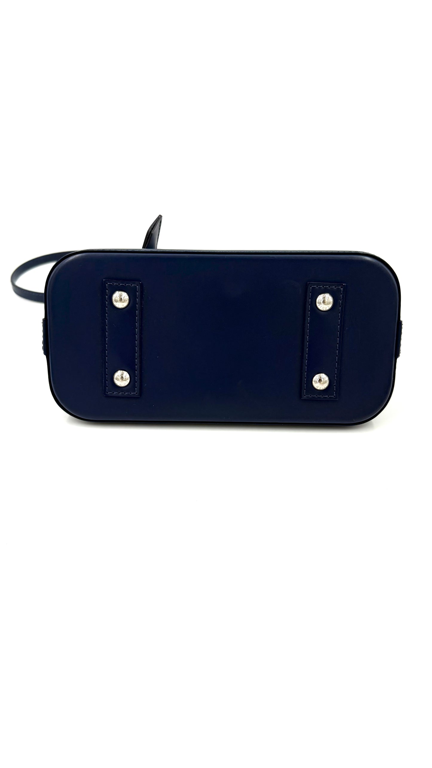LOUIS VUITTON Alma BB Epi indigo