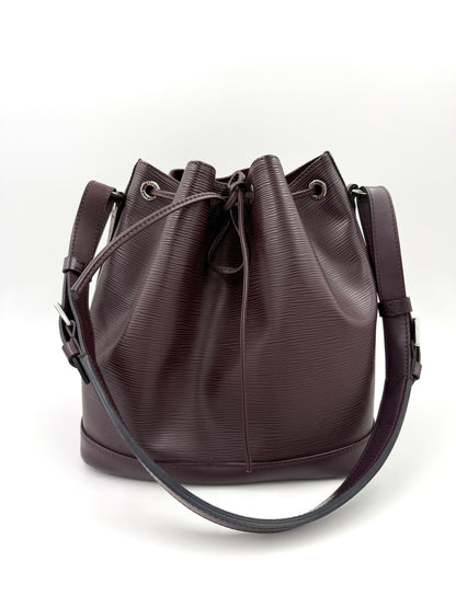 LOUIS VUITTON Noe petit Epi Quetsche