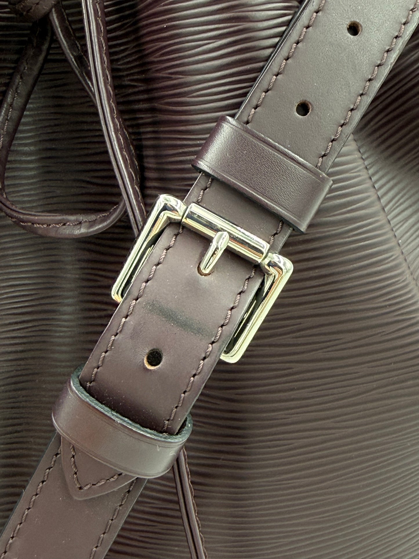 LOUIS VUITTON Noe petit Epi Quetsche