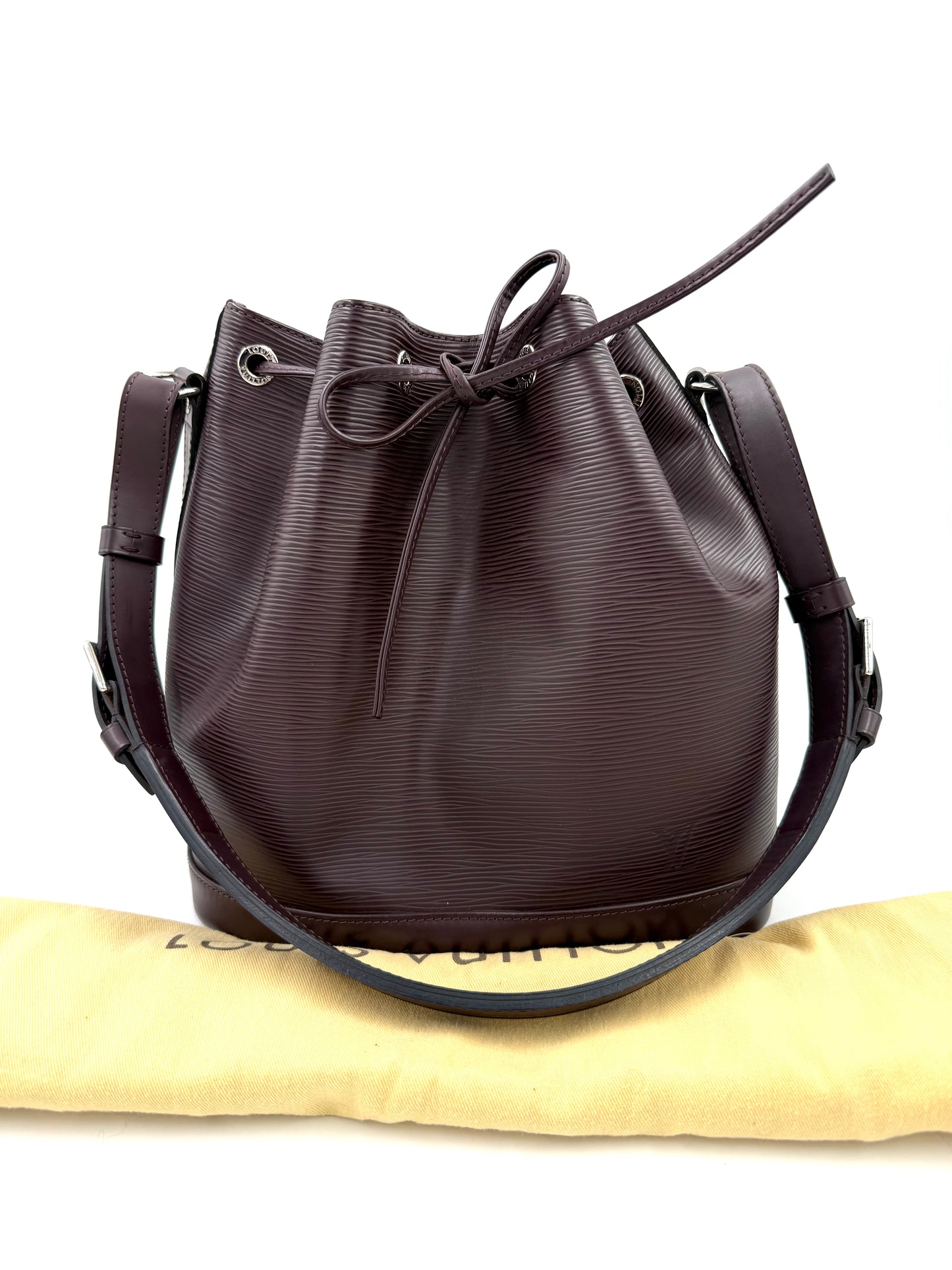 LOUIS VUITTON Noe petit Epi Quetsche