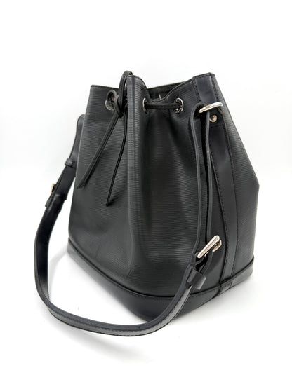 LOUIS VUITTON Noe petit Smooth Epi schwarz