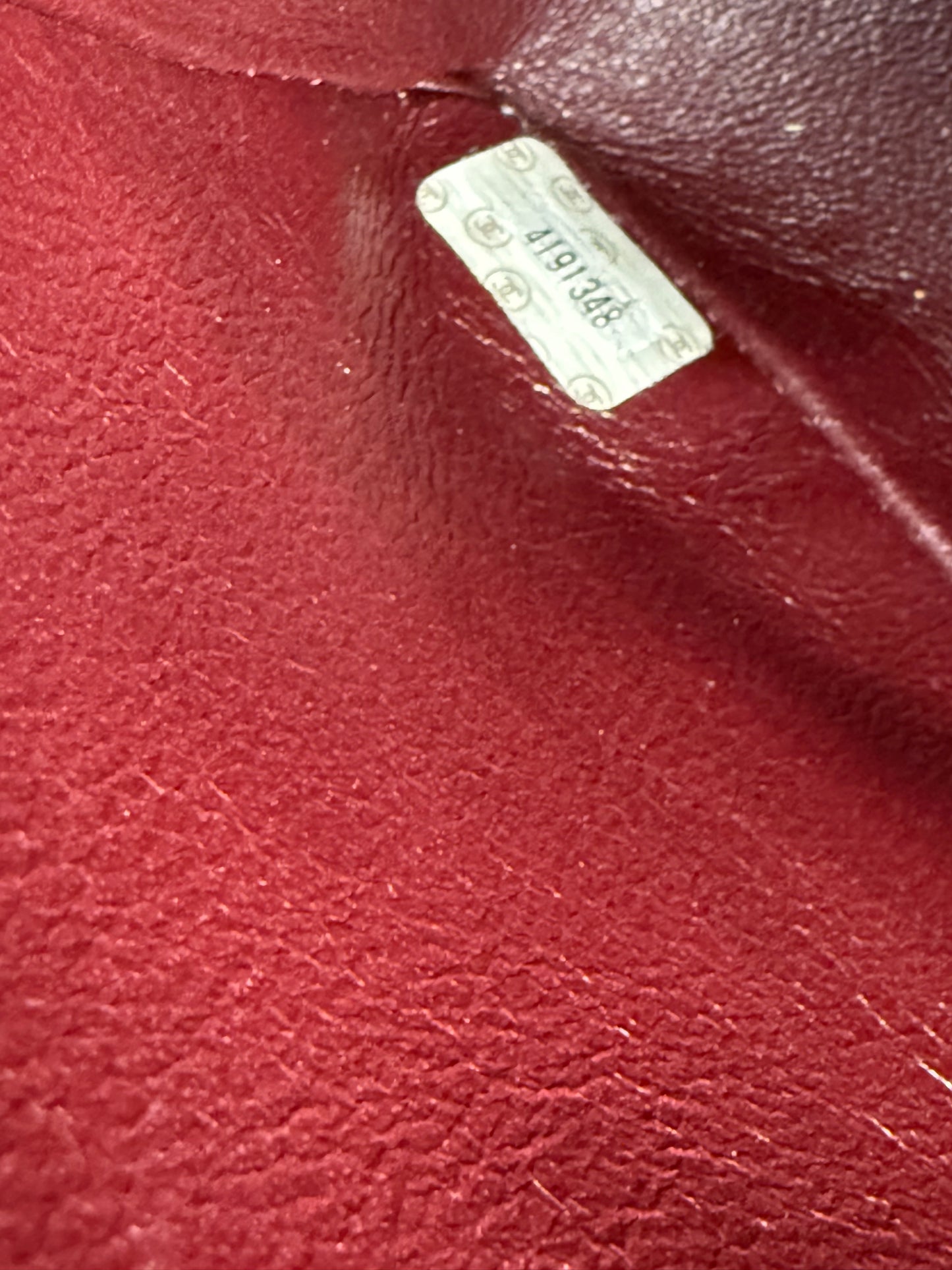 CHANEL Timeless Double Flap medium Lammleder schwarz GHW Vintage