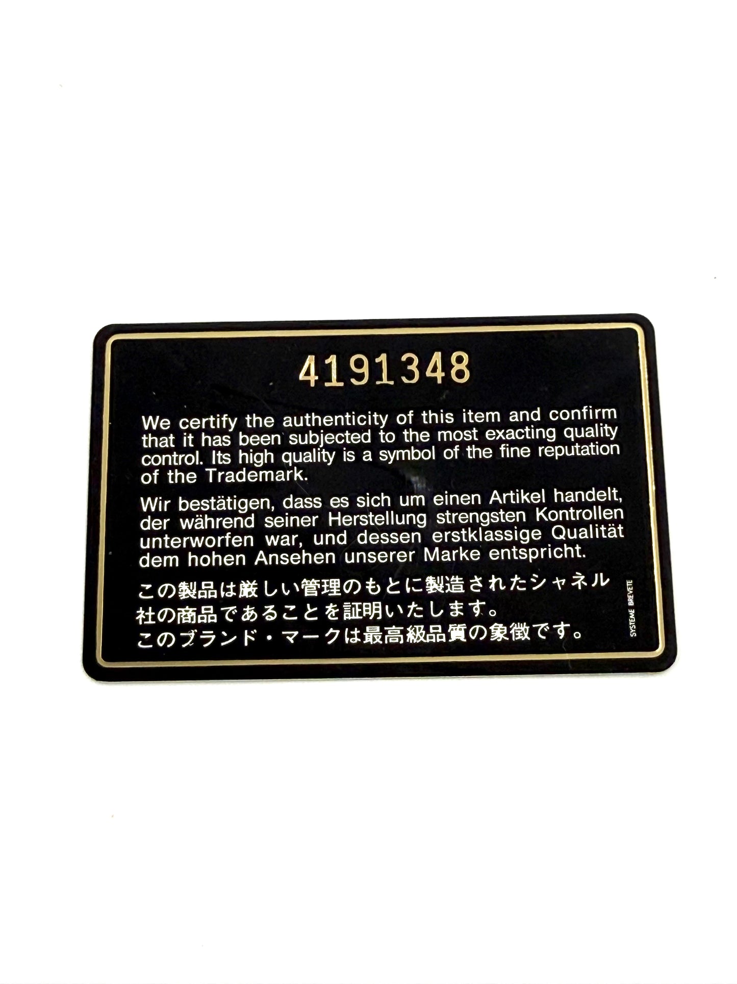 CHANEL Timeless Double Flap medium Lammleder schwarz GHW Vintage