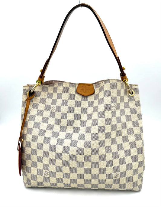 LOUIS VUITTON Graceful PM Damier Azur
