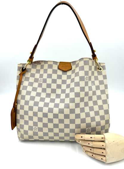 LOUIS VUITTON Graceful PM Damier Azur