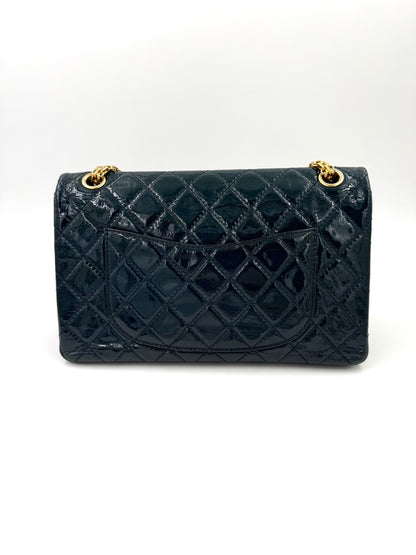CHANEL 2.55 Reissue medium Petrol GHW