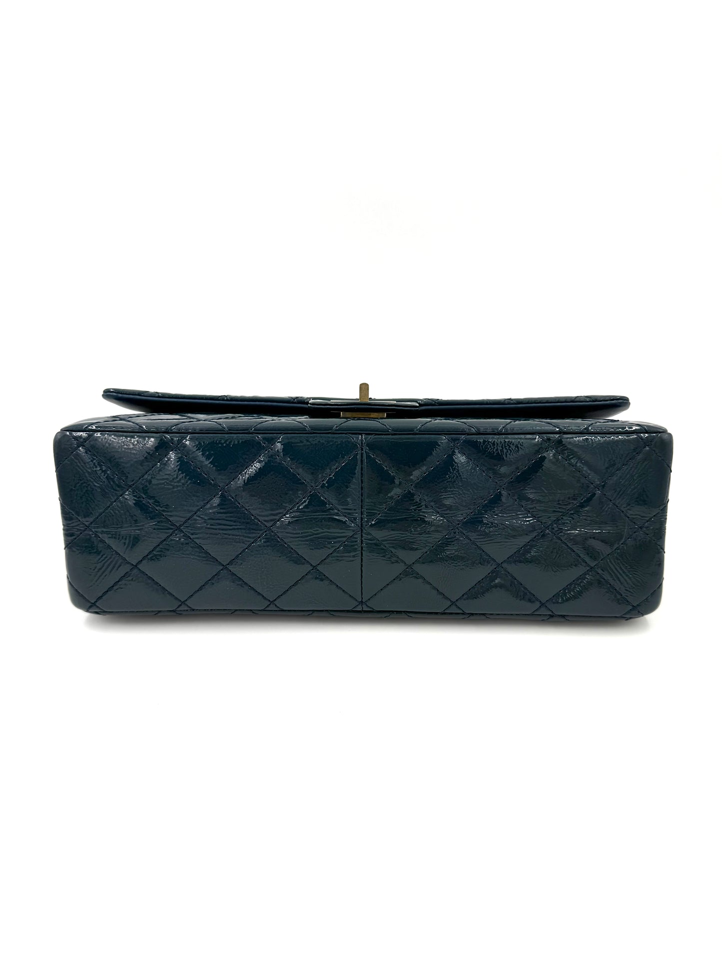 CHANEL 2.55 Reissue medium Petrol GHW