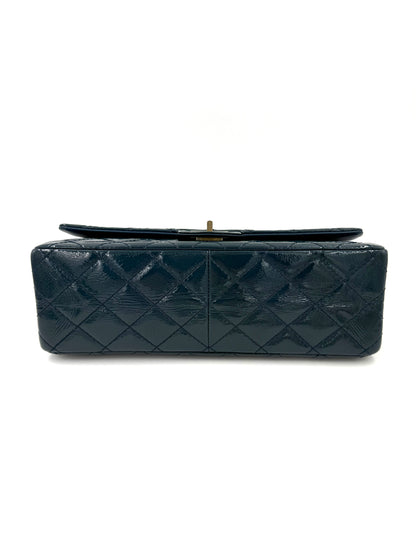 CHANEL 2.55 Reissue medium Petrol GHW