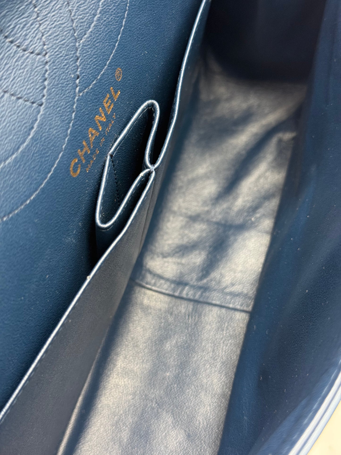 CHANEL 2.55 Reissue medium Petrol GHW