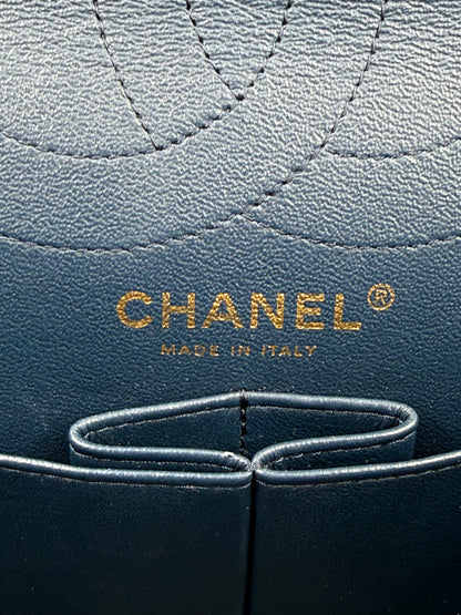 CHANEL 2.55 Reissue medium Petrol GHW