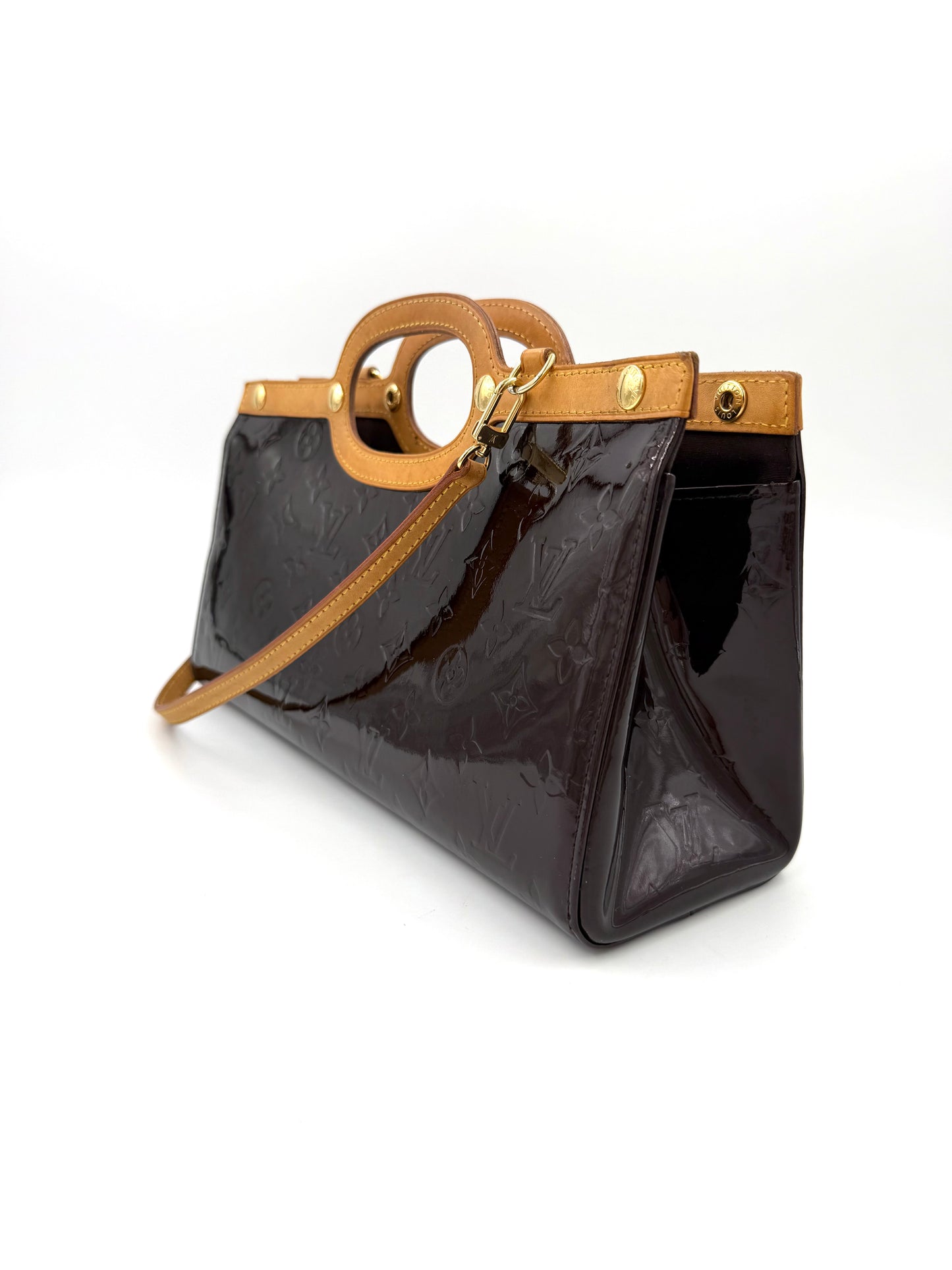 LOUIS VUITTON Roxbury Mongoram Vernis Amarante