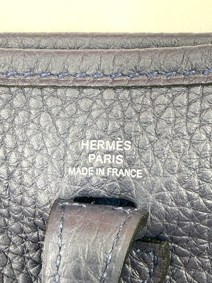 HERMÈS Evelyne 16 Bleu Nuit PHW