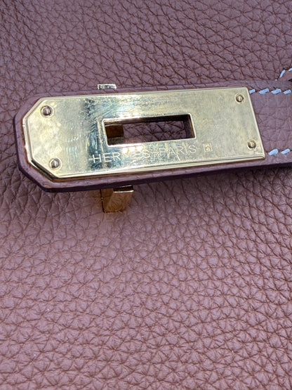 HERMÈS Birkin 35 Togo Gold GHW
