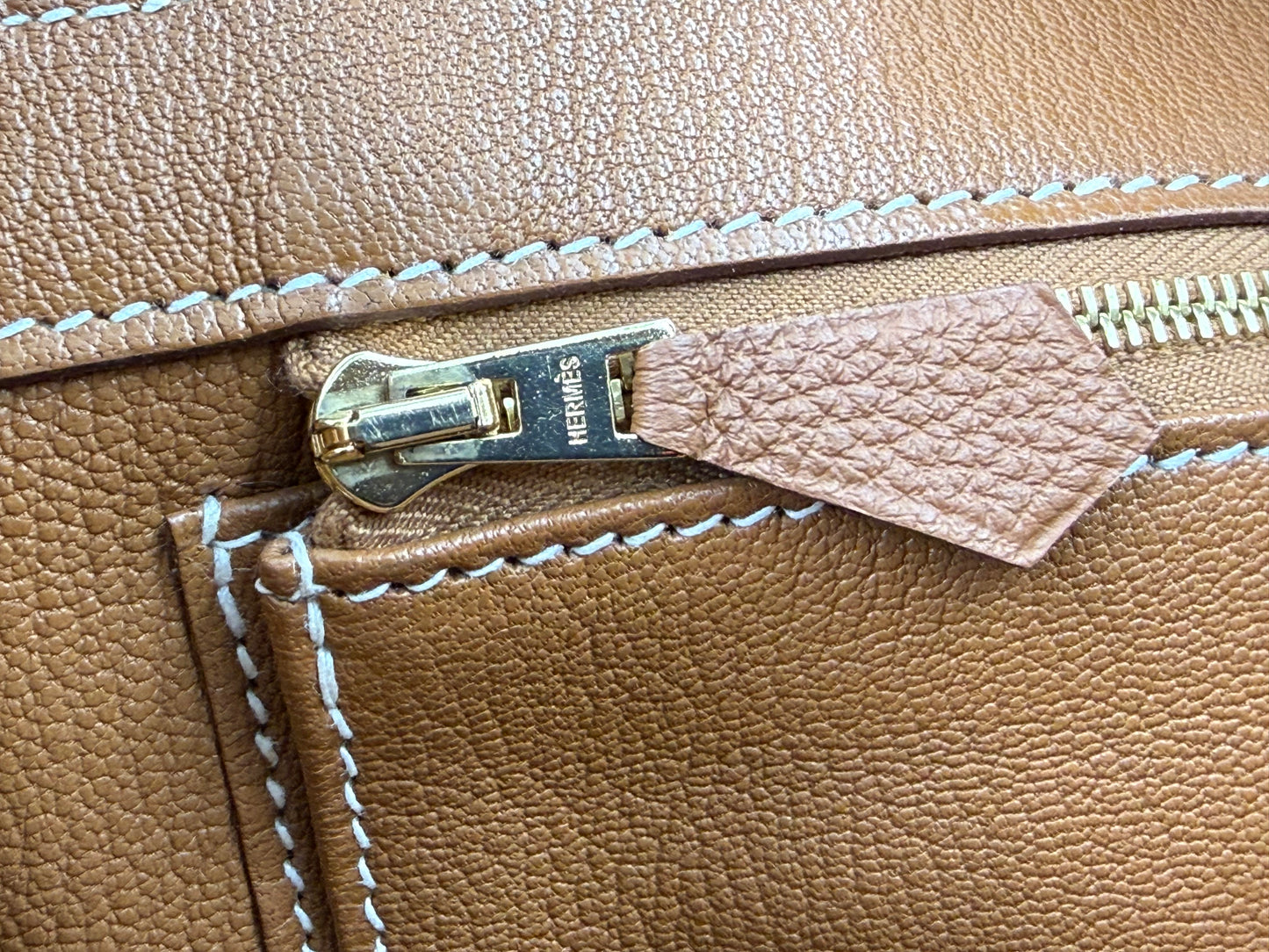 HERMÈS Birkin 35 Togo Gold GHW