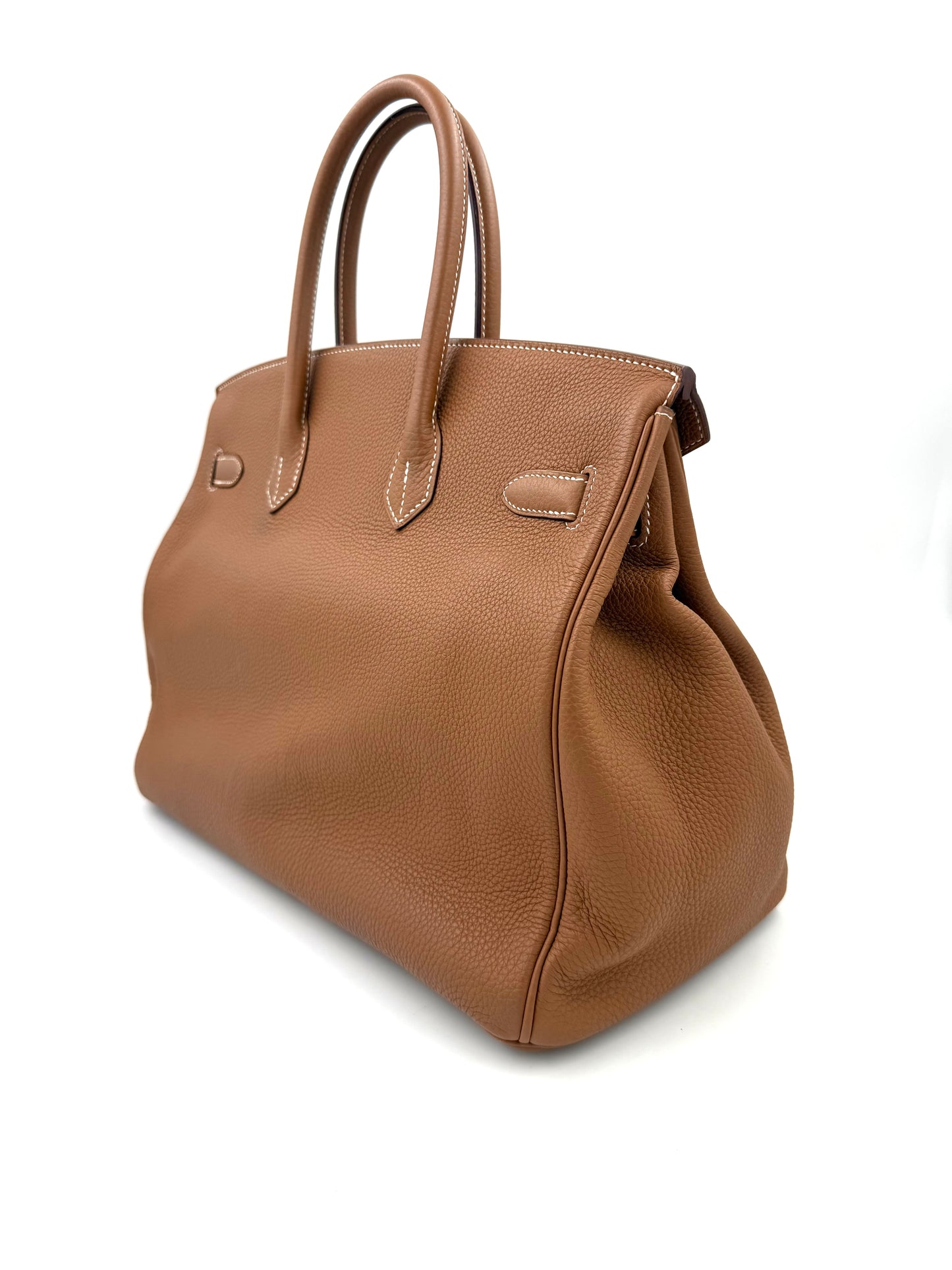 HERMÈS Birkin 35 Togo Gold GHW