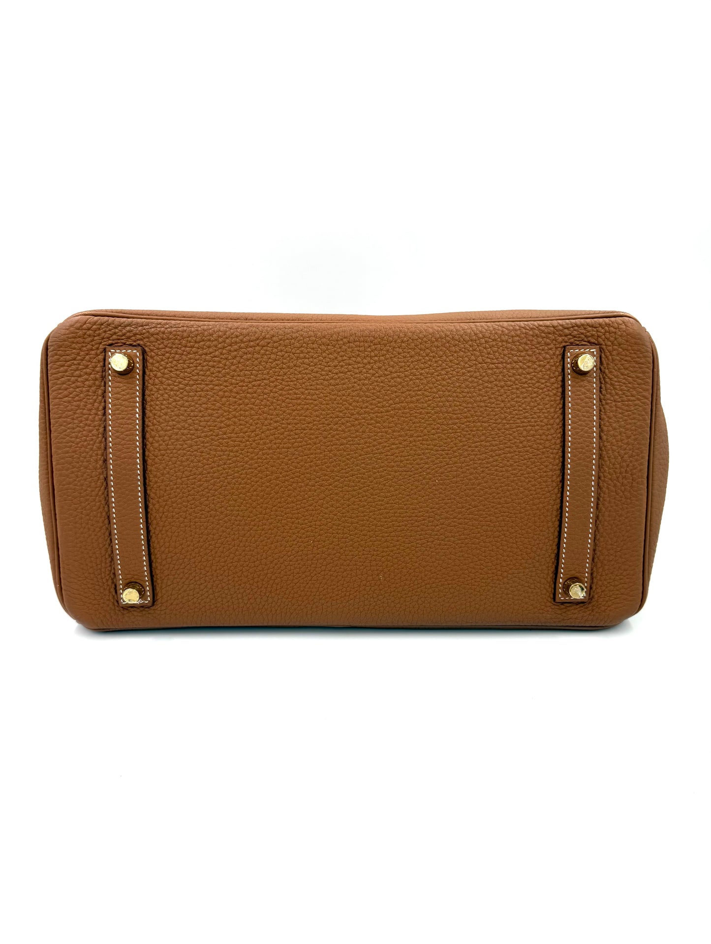 HERMÈS Birkin 35 Togo Gold GHW