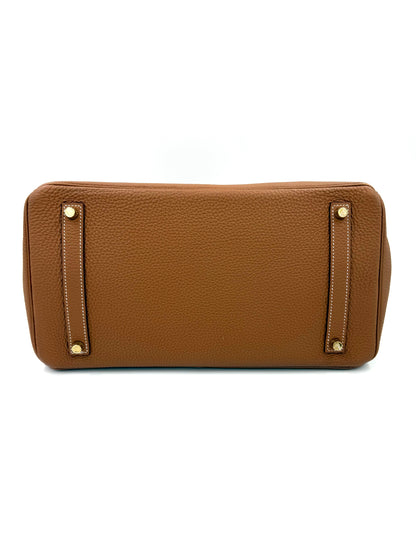 HERMÈS Birkin 35 Togo Gold GHW