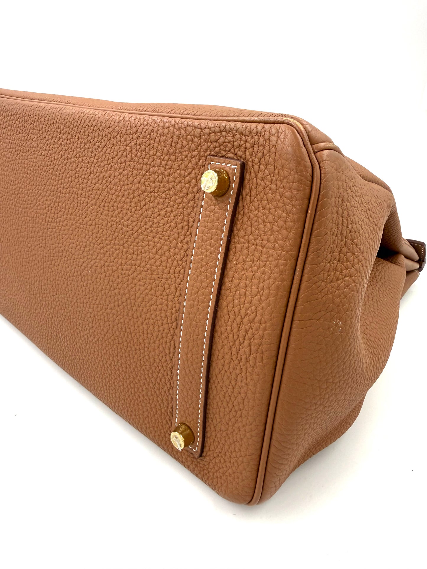 HERMÈS Birkin 35 Togo Gold GHW