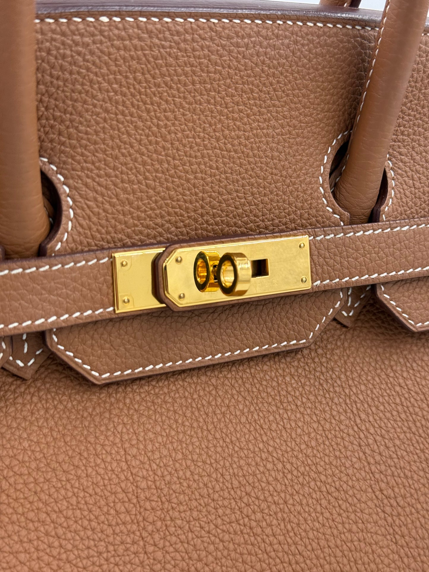 HERMÈS Birkin 35 Togo Gold GHW