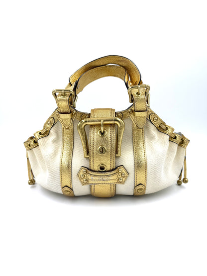 LOUIS VUITTON Theda MM Metallic Gold