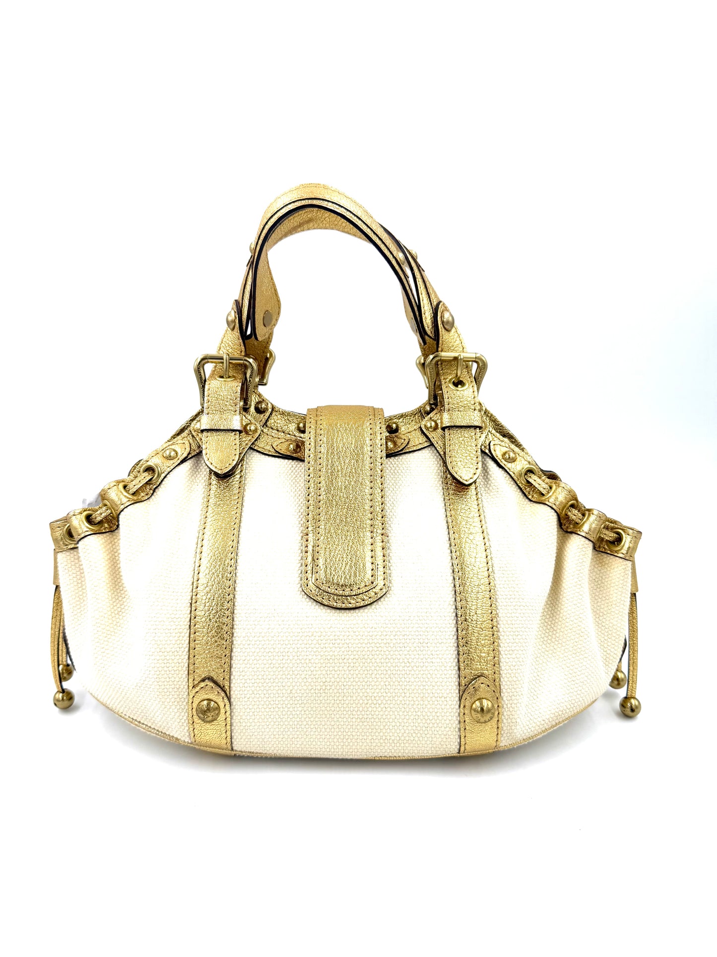 LOUIS VUITTON Theda MM Metallic Gold