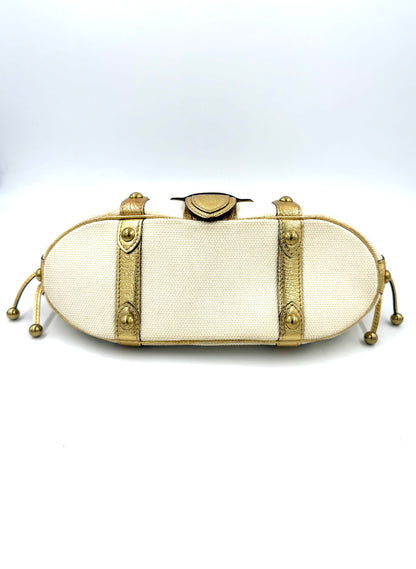 LOUIS VUITTON Theda MM Metallic Gold