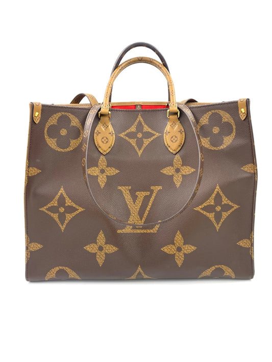 LOUIS VUITTON Onthego GM Monogram Reverse - Clutch & Macarons - Chip - Clutch & Macarons - 