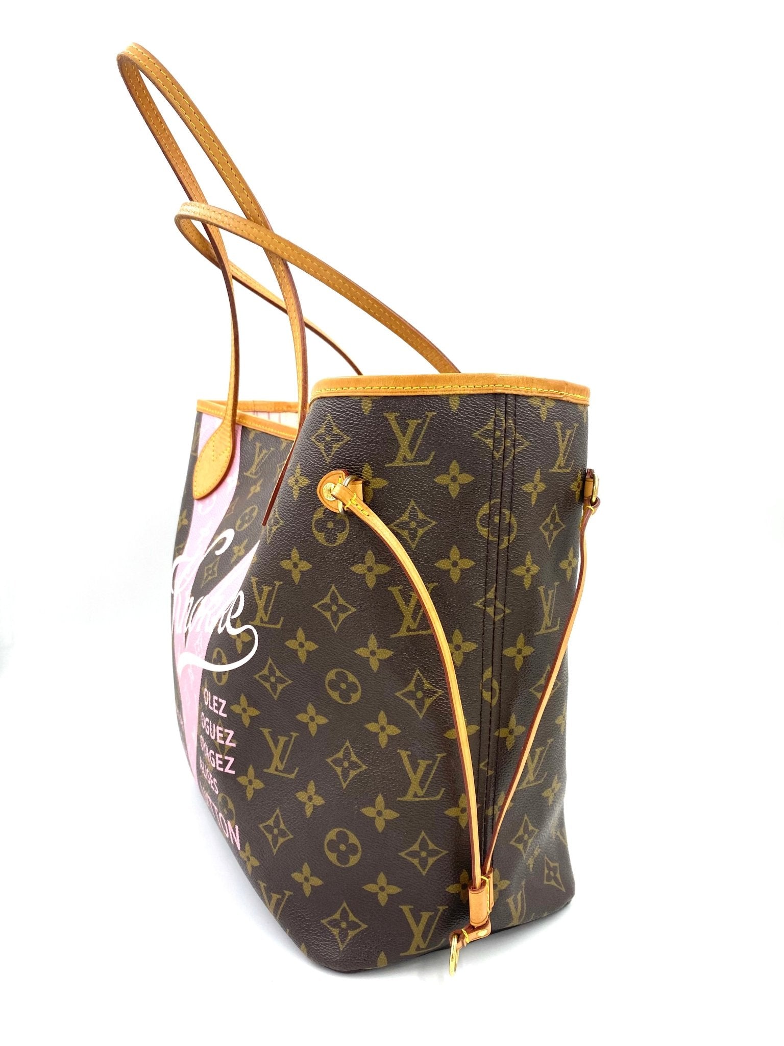 LOUIS VUITTON Neverfull MM „V“ Knokke - Clutch & Macarons - SR3155 - Clutch & Macarons - 