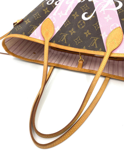 LOUIS VUITTON Neverfull MM „V“ Knokke - Clutch & Macarons - SR3155 - Clutch & Macarons - 