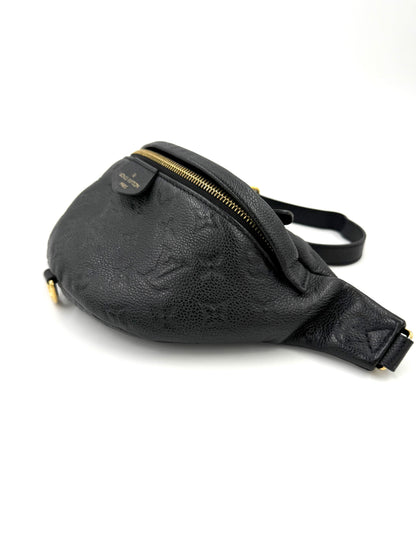 LOUIS VUITTON Bumbag Monogram Empreinte schwarz