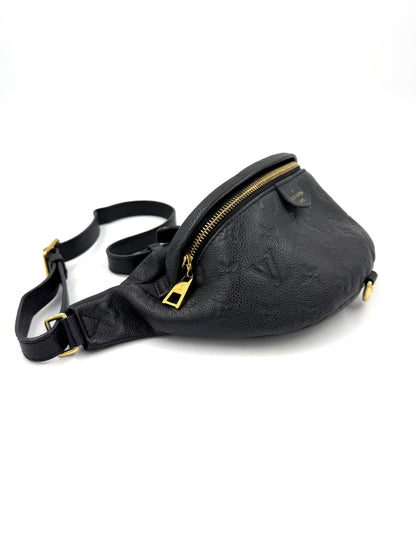 LOUIS VUITTON Bumbag Monogram Empreinte schwarz