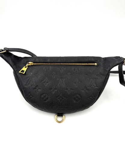 LOUIS VUITTON Bumbag Monogram Empreinte schwarz
