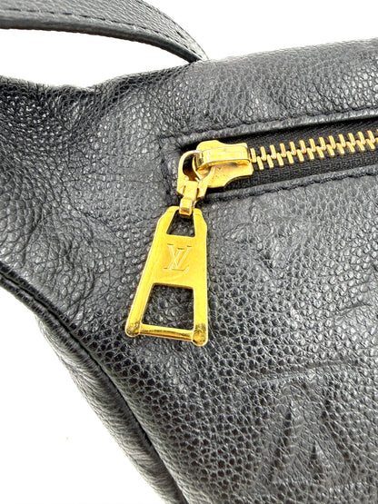 LOUIS VUITTON Bumbag Monogram Empreinte schwarz