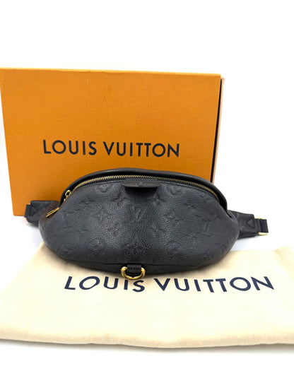 LOUIS VUITTON Bumbag Monogram Empreinte schwarz