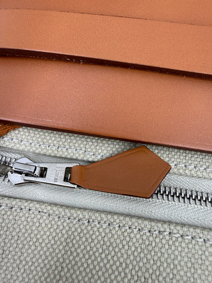 HERMÈS Herbag 31 Zip Beton