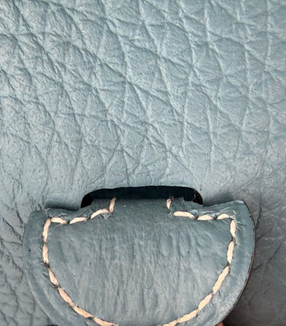 HERMÈS Mini Evelyne 16 New Blue Jean GHW