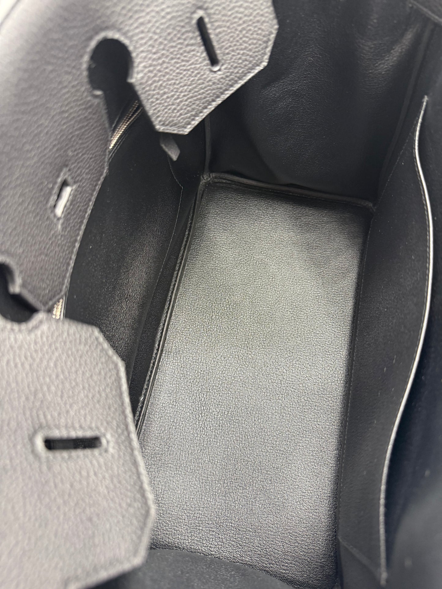 HERMÈS Birkin 35 Togo schwarz PHW