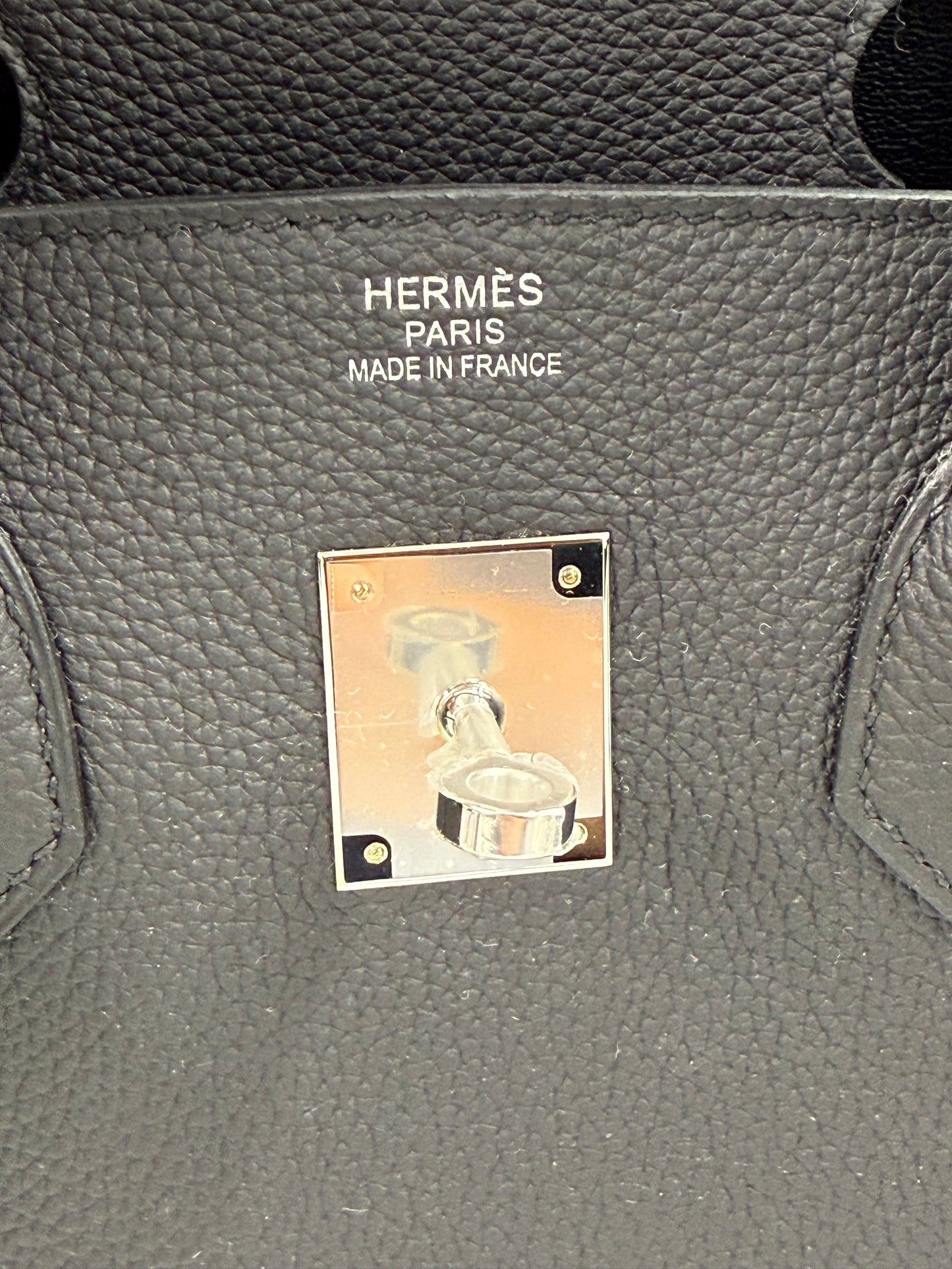 HERMÈS Birkin 35 Togo schwarz PHW