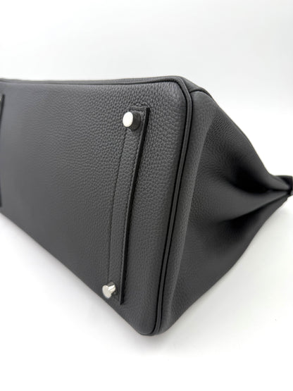 HERMÈS Birkin 35 Togo schwarz PHW