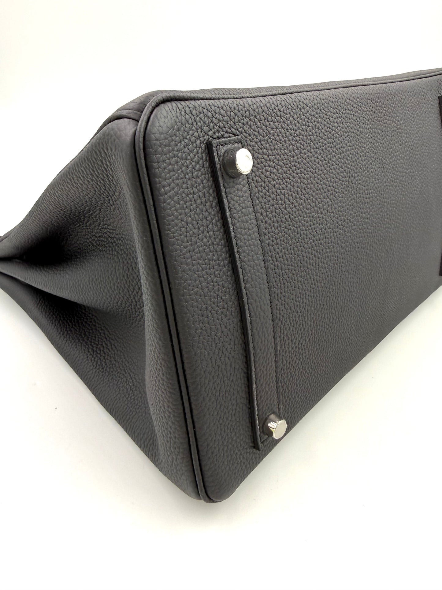 HERMÈS Birkin 35 Togo schwarz PHW