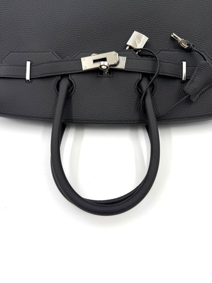 HERMÈS Birkin 35 Togo schwarz PHW