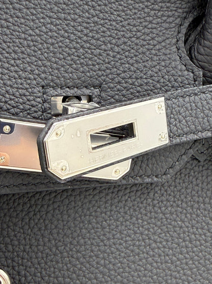 HERMÈS Birkin 35 Togo schwarz PHW