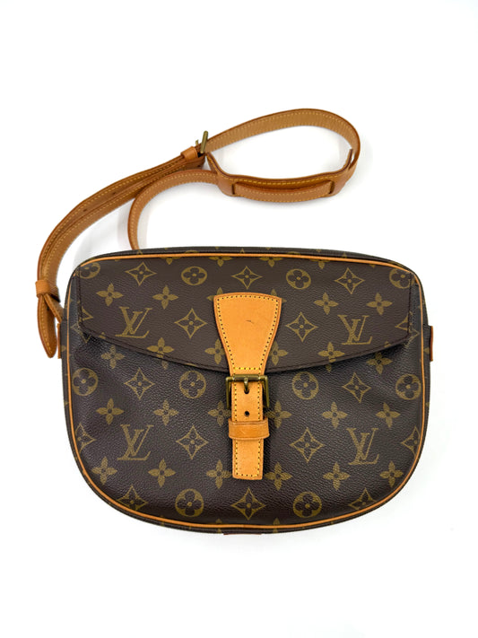 LOUIS VUITTON Jeune Fille 27 Monogram Canvas Vintage