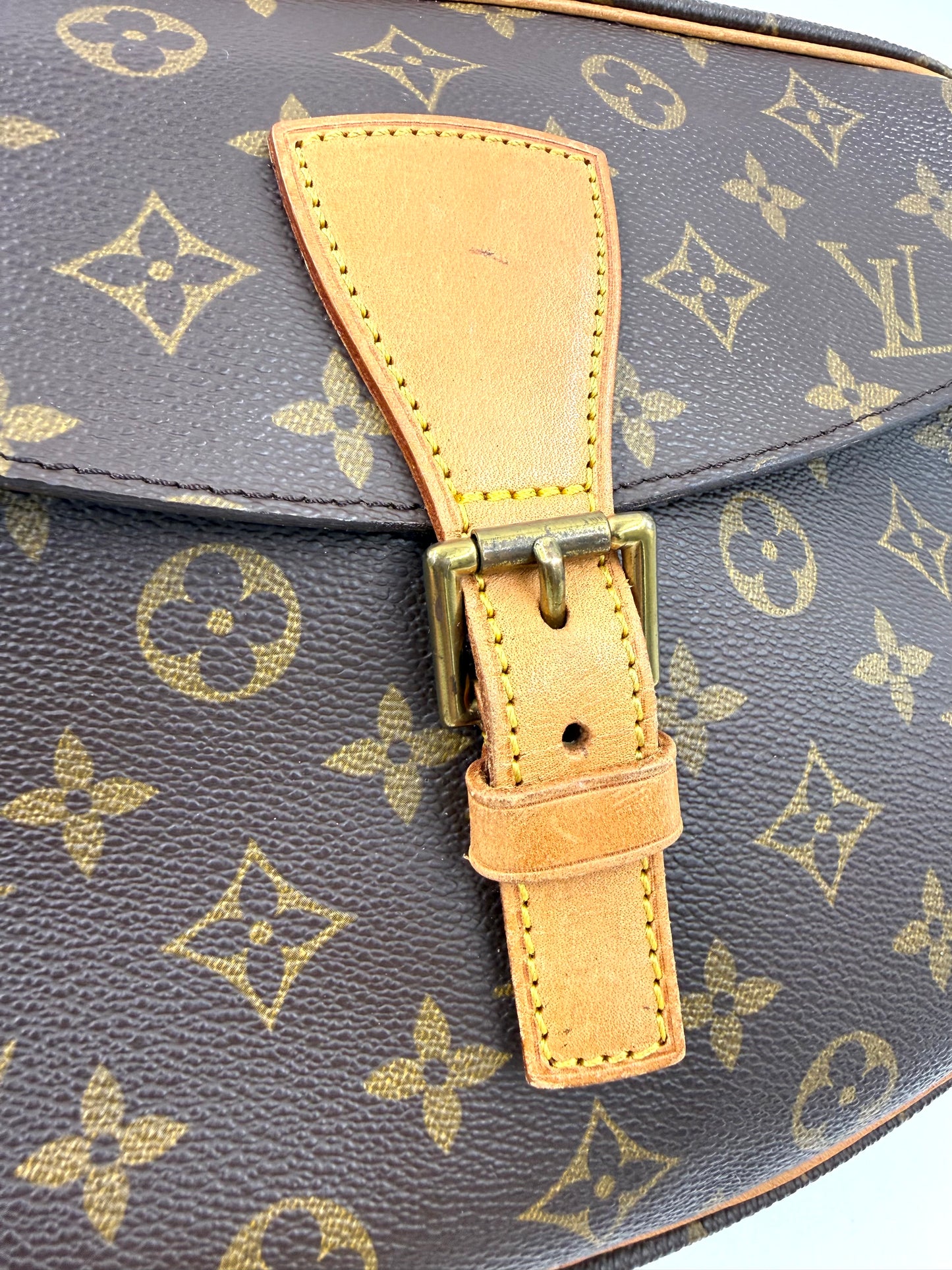LOUIS VUITTON Jeune Fille 27 Monogram Canvas Vintage