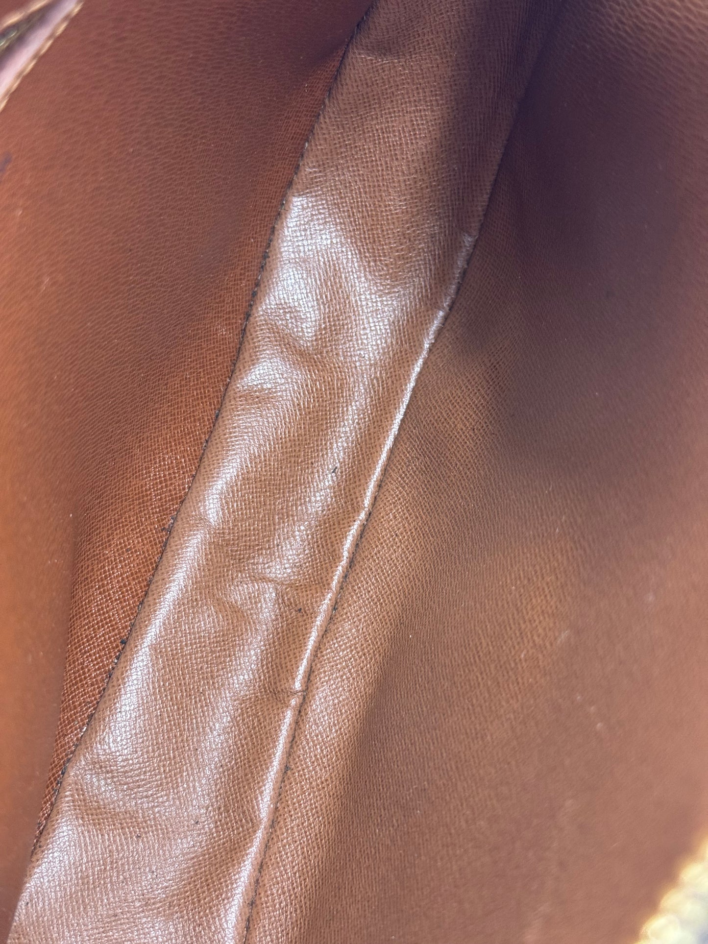 LOUIS VUITTON Jeune Fille 27 Monogram Canvas Vintage