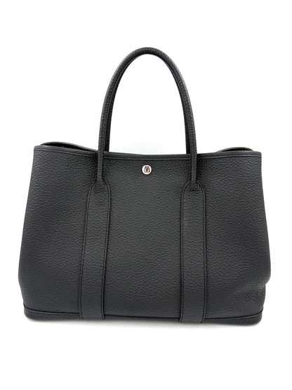 HERMÈS Garden Party 36 Veau Negonda schwarz PHW