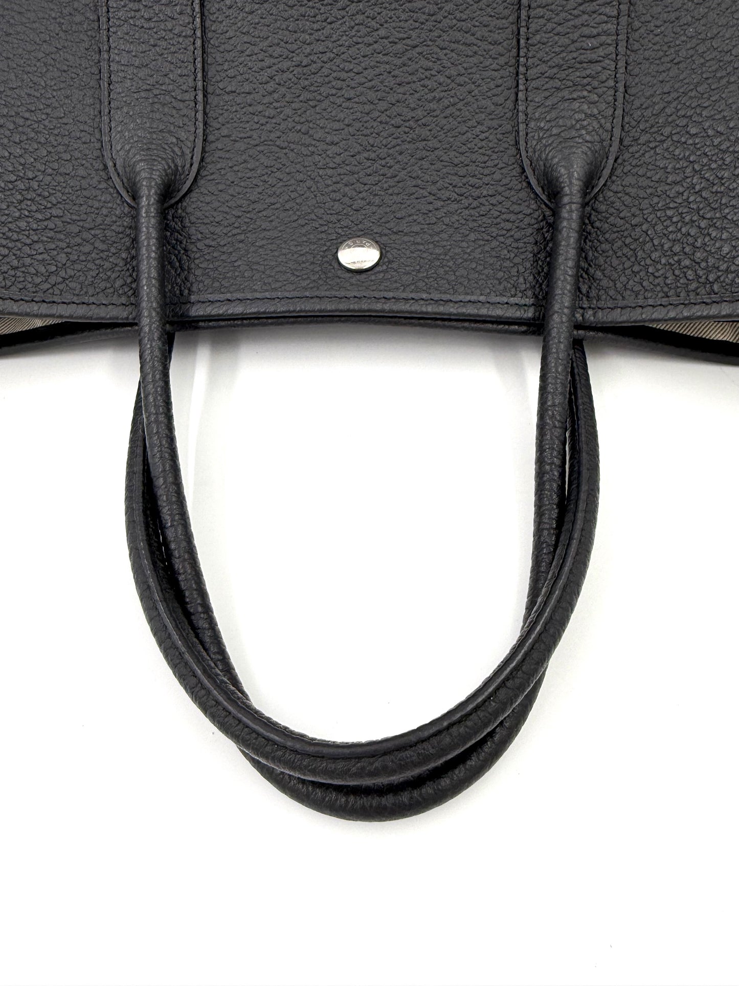 HERMÈS Garden Party 36 Veau Negonda schwarz PHW