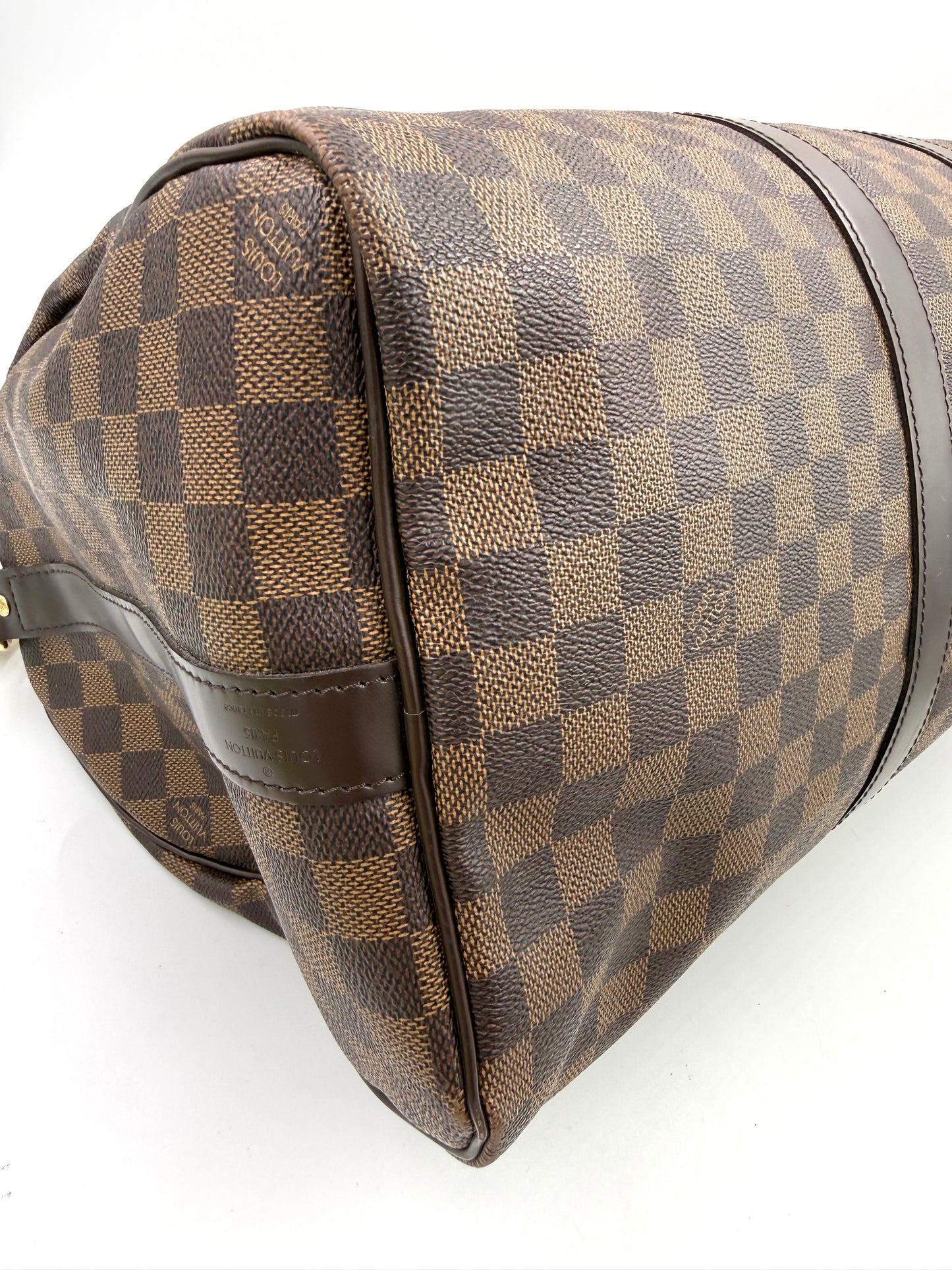 LOUIS VUITTON Keepall 45 Bandouliere Damier Ebene